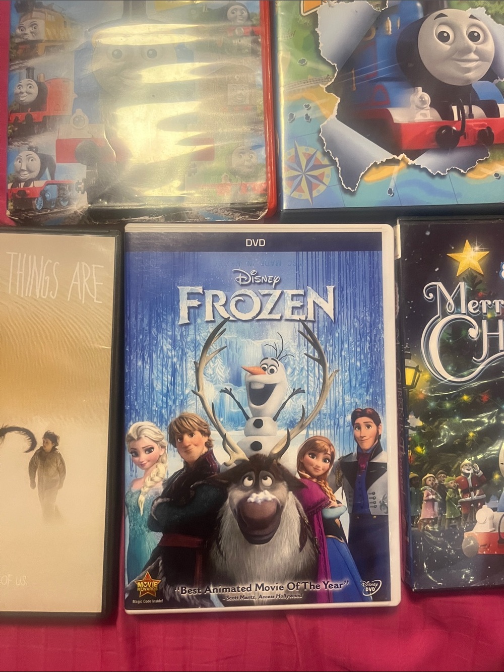 5 pack of children’s dvds